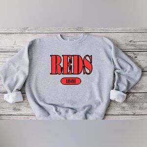 Reds Offset Crewneck